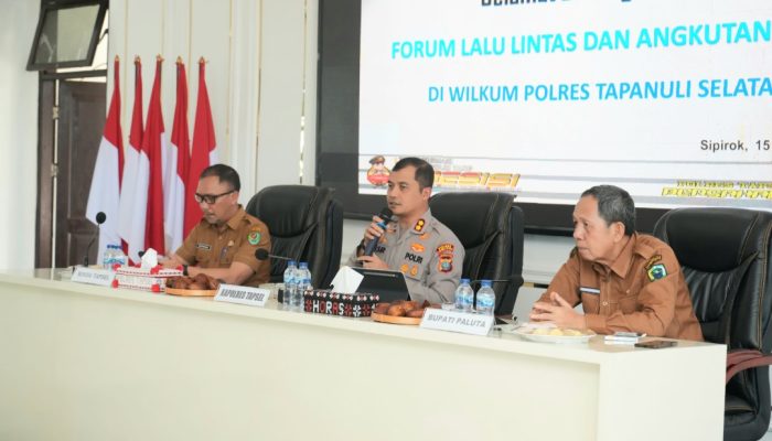 Polres Tapsel dan Pemerintah Dorong Pengerjaan Jalan Paluta dan Batu Jomba 1,5 Bulan