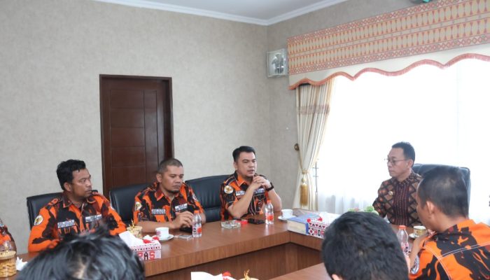 Ramah Tamah dengan Bupati, Pemuda Pancasila Siap Berkontribusi Bangun Tapsel