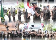 Pelepasan 18 Ekor Merpati dan Balon Tandai Pelantikan PNS di Kejari Padangsidimpuan