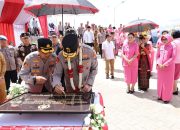 Resmikan Gedung SPKT, Kapolres Tapsel Sambut Kunker Kapoldasu