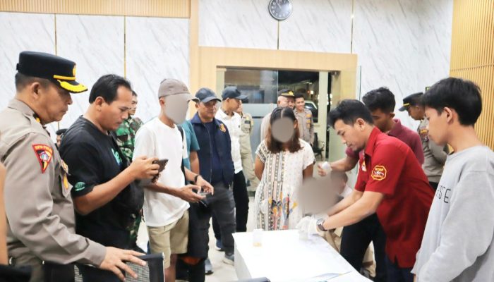 Patroli Skala Besar di Sidimpuan, Sejoli Bukan Suami Istri Diamankan