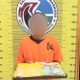 Seorang pria mantan Napi berinusial, DS alias Panipu, saat menunjukkan badang bukti narkotika jenis sabu usai ditangkap Tim Opsnal Sat Resnarkoba Polres Padangsidimpuan