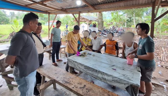5 Petani Pemain Leng Diangkut Polsek Batang Angkola