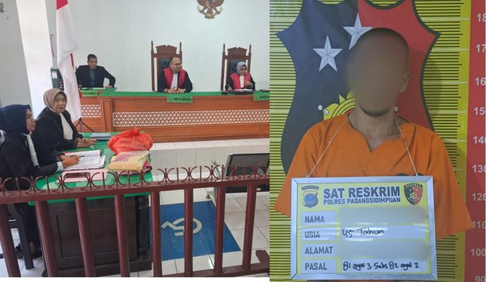 Tegas, Kejari Padangsidimpuan Tuntut 17 Tahun Penjara ke Pelaku Kekerasan Seksual ke Anak Kandung