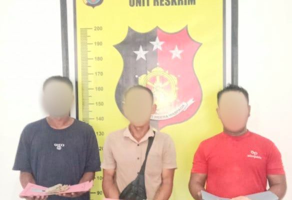 Antisipasi Pungli, Polsek Padang Bolak Amankan 3 Jukir Liar di Pasar
