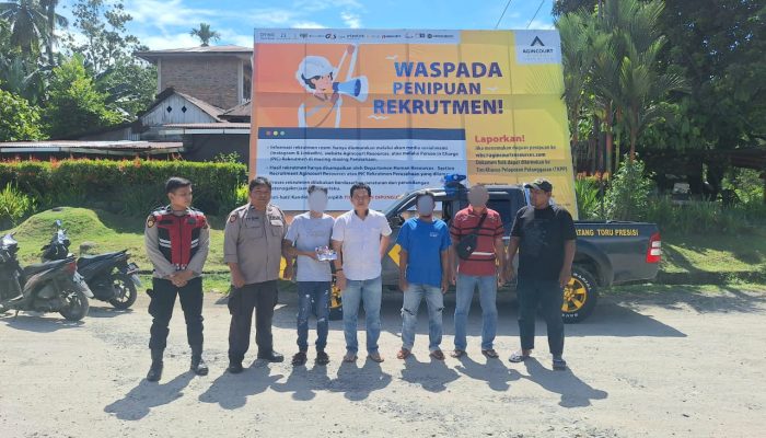 Pungli ke Supir di Site PTAR, 3 Preman Diamankan Polsek Batang Toru
