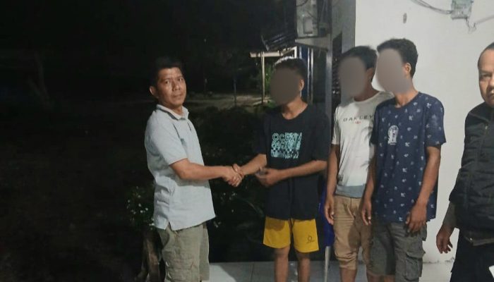 Curi Buah Sawit, 3 Pemuda Ini Ngaku Salah dan Dimaafkan Pemiliknya