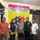 Kanit Reskrim Polsek Batang Angkola, Ipda Ansor Harahap, SH, bersama Tim, usai menangkap seorang pria berinisial, HSN, lantaran kedapatan memiliki 2 paket narkotika jenis sabu