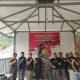 Kapolsek Batang Toru, AKP RN Tarigan, bersama Kanit Reskrim, Ipda Hary Agus Pohan, dan anggota serta Kanit Reskrim Polsek Minas, Iptu Hendra Gunawan, beserta anggota usai sukses menangkap pelaku pencurian mobil