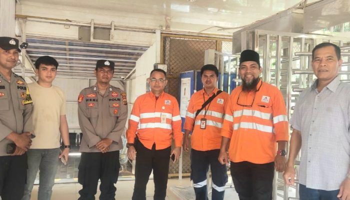 Peringatan May Day, Polsek Batang Toru Patroli ke PTAR
