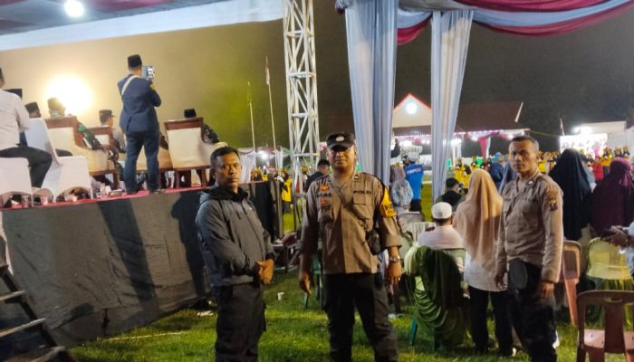 MTQ ke-57 Tapsel, Polsek SD Hole Hadir Gelar Pengamanan
