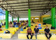 BRI Sidimpuan Tanding Sepak Bola Persahabatan dengan Dishub dan Polres