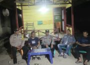 Cegah Kriminalitas, Polres Tapsel Patroli ke Poskamling di 2 Kecamatan