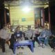 Personel Polres Tapsel dan Polsek jajaran, tampak melakukan Patroli pengecekan Pos Kamling di Desa Benteng Huraba