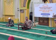 Plh Kasat Binmas Polres Tapsel Isi Pengajian Rutin di Masjid Al Hidayah