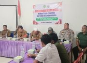 Polsek Batang Angkola Dukung Pembentukan Koperasi Merah Putih