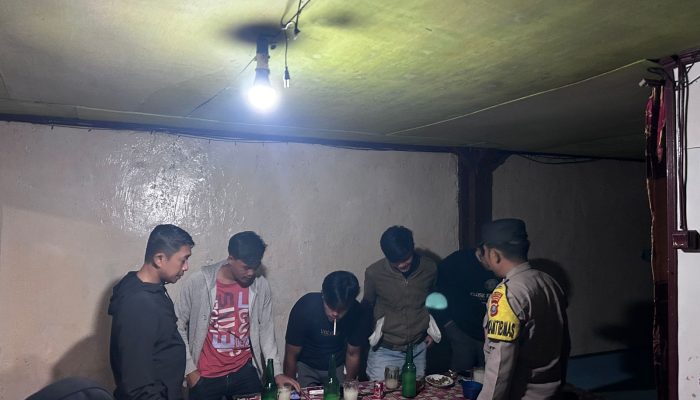 Tindaklanjuti Laporan Masyarakat, Polsek Sipirok Amankan Penjual Tuak