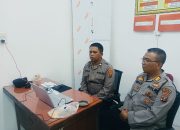 Kasikum Polres Tapsel Ikuti Rakernis di Bidang Hukum Polri TA 2025