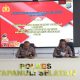 Kabag SDM Polres Tapsel, Kompol Abdi Abdillah, bersama Kaurreglittap Subbagrehabpers Bid Propam Polda Sumut, AKP Idham Halik, dalam kegiatan laporan hasil pembinaan dan pemulihan profesi Polri dalam masa pengawasan