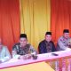 Bhabinkamtibmas Polsek Padang Bolak, Aiptu Darussalam Harahap, menghadiri acara penamatan santri dan santriwati di Pesantren TPI Desa Balakka