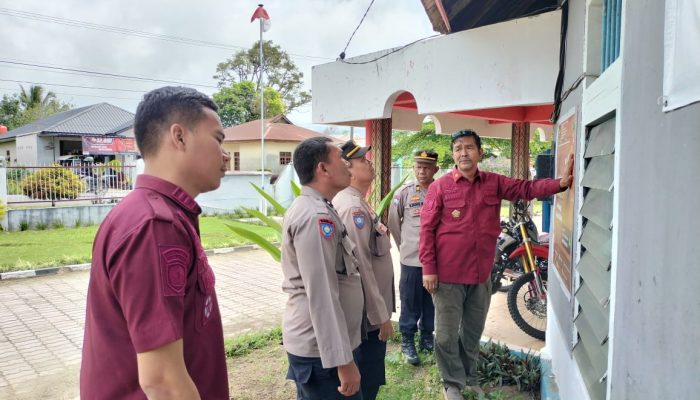 Tingkatkan Standar Pengamanan, Polres Tapsel Koordinasi Bersama Karutan Sipirok