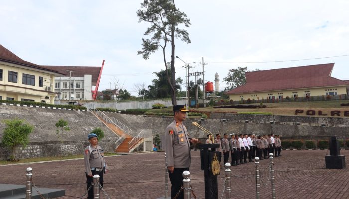 Kapolres Tapsel Tekankan Jajaran untuk Menindak Tegas Premanisme
