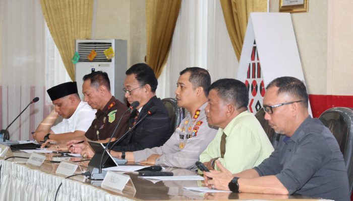 Pemkab dan APH di Tapsel Bentuk Satgas Pemberantasan Premanisme