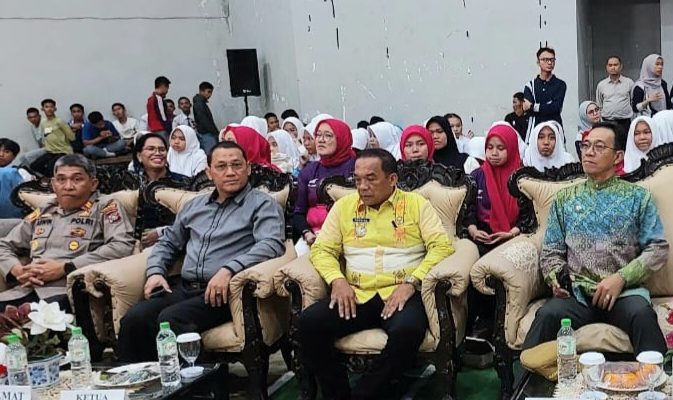 Hadiri Kejuaraan Voli Martabe Cup II, Kapolsek Sipirok: Jaga Sportifitas