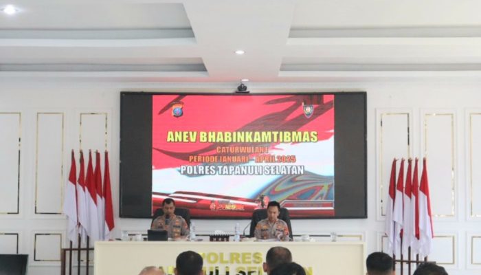 Pesan Kapolres Tapsel ke Bhabinkamtibmas: Jangan Takut Tindak Tegas Premanisme