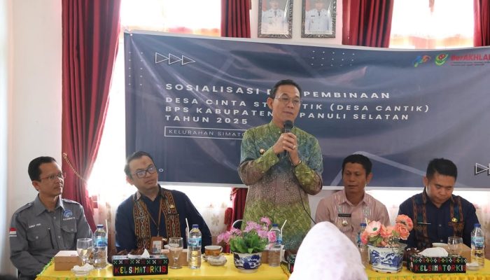 Bupati Tapsel Dorong Transformasi Digital Desa