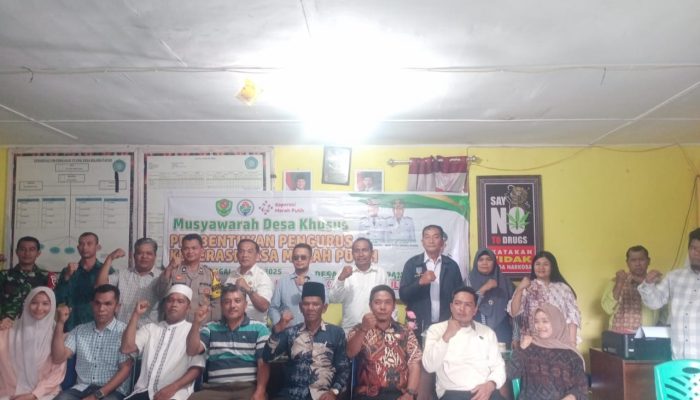 Partisipasi Polsek Sipirok Dukung Program Presiden: Terlibat Pembentukan Koperasi Merah Putih