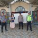 Sejumlah personel Padang Bolak, saat menggelar Patroli Pam di Gereja HKBP Gunung Tua