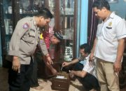 Polsek Padang Bolak Cek TKP Pencurian Emas