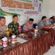 Bhabinkamtibmas Polsek Sipirok, Aiptu Mulianto, menghadiri musyawarah Desa khusus tentang ketahanan pangan serta pembentukan susunan Pengurus dari Koperasi Merah Putih
