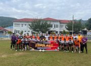 Jaga Sinergitas, Polres dan Lapas Padangsidimpuan Tanding Sepak Bola