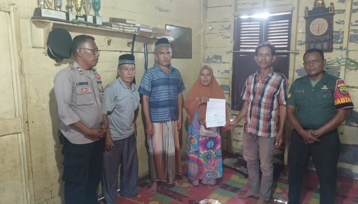 Polsek Padang Bolak Sukses Memediasi Kasus Sengketa Tanah hingga Berdamai