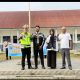 Kasat Lantas Polres Padangsidimpuan, AKP Jonni Silalahi usai memberi ruang tanya jawab ke para siswa