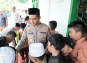 Sosok Tegas Tapi Penyayang, AKBP Yasir Digandrungi Anak-anak di Jumat Berkah