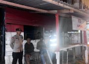 Cegah Kriminalitas, Polsek Sipirok Kembali Cek Sat Kamling di Pasar