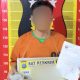 Seorang pria berinisial, AS alias Ucok Helem, usai ditangkap Tim Resmob Sat Reskrim Polres Padangsidimpuan, atas dugaan pemerasan terhadap pemilik Toko