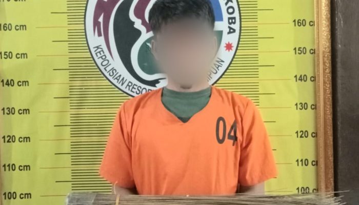 Pria di Sidimpuan Ketahuan Simpan Sabu di Sapu Lidi, Kini Ditangkap