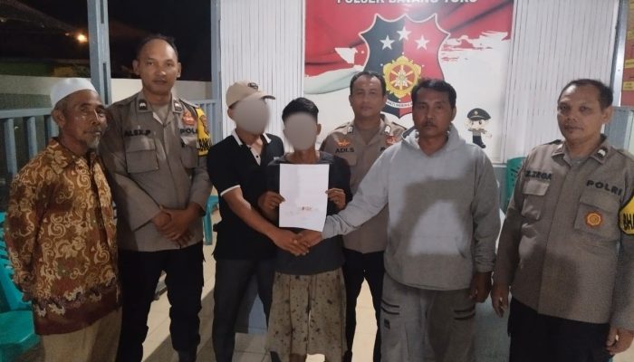 Bhabinkamtibmas Mediasi Pencurian 165 Kg Sawit, Warga Tapsel Berdamai
