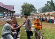 Kapolsek Padang Bolak Pengamanan Langsung Perayaan Waisak 2569 BE di Candi Bahal