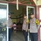 Personel Polsek Batang Toru, Aipda Zedda Zega, dkk, tampak siaga melakukan pengamanan ibadah minggu di GKPA Wek IV guna memberikan rasa aman dan nyaman bagi jemaat yang sedang beribadah