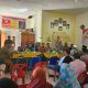 Kapolsek Batang Angkola, AKP R Trihardjanto, menghadiri musyawarah Desa khusus tentang ketahanan pangan serta pembentukan susunan Pengurus dari Koperasi Merah Putih