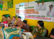 Dukungan Nyata Polsek Sipirok Bentuk Koperasi Merah Putih di Batang Tura Julu