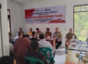 Didukung Polsek Padang Bolak, Koperasi Merah Putih di Batang Baruhar Jae Terbentuk