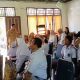Siswa-siswi SLB Tapsel terlihat antusias mengikuti sosialisasi perkreditan bertajuk, 'Busines Matching Program Peduli Disabilitas'