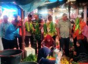 Jelang Idul Adha, Kapolsek Sipirok Dampingi Sekda Tapsel Sidak Pasar