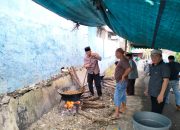 Polsek Sipirok Tapsel Kawal Ketat Pemotongan Hewan Kurban